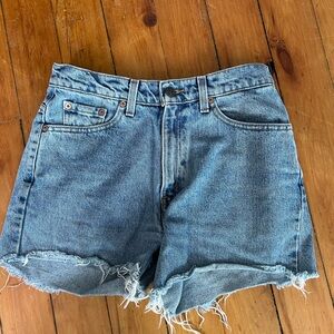 Levi’s Denim Women's Shorts cut off 28